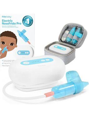 Electric Nose Aspirator, Hospital Grade Suction for Babies, Easy Clean Design